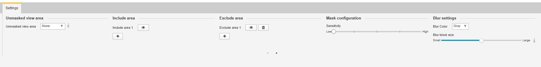 AXIS Live Privacy Shield set up