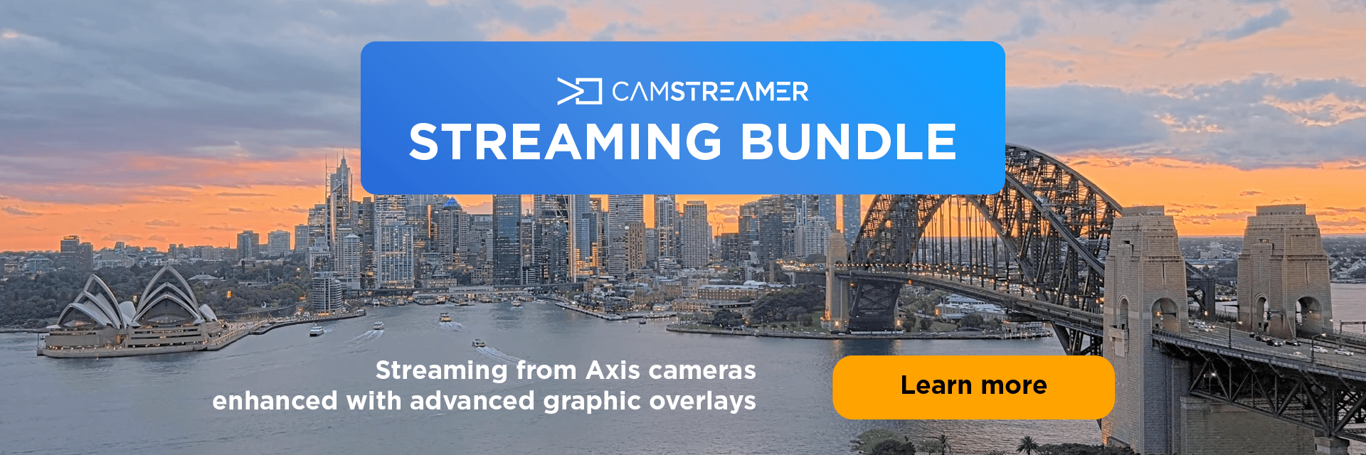 CamStreamer Streaming and Graphics Bundle for Axis cameras